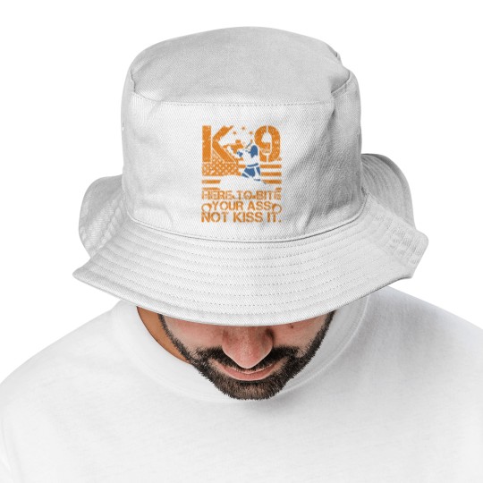 Discover K9 Police Officers Law Enforcement Bucket Hats