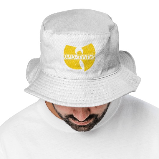 Discover Wutang with Text - Grunge - Wutang - Bucket Hats
