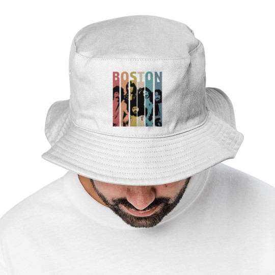 Discover Vintage Retro Boston Band Bucket Hats, Boston Band Gift