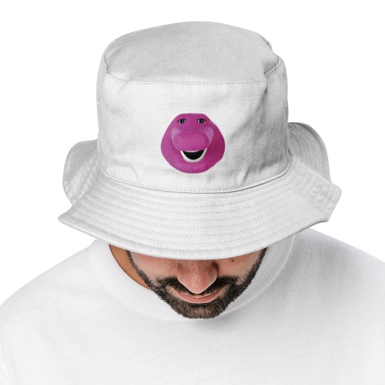Discover Barney Face Bucket Hats