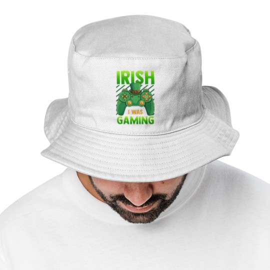 Discover Irish I Was Gaming Bucket Hats