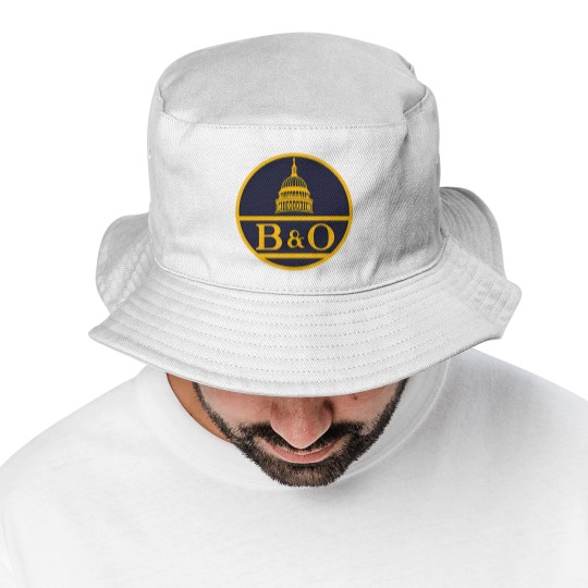 Discover Vintage B&O railroad logo - Railroad - Bucket Hats