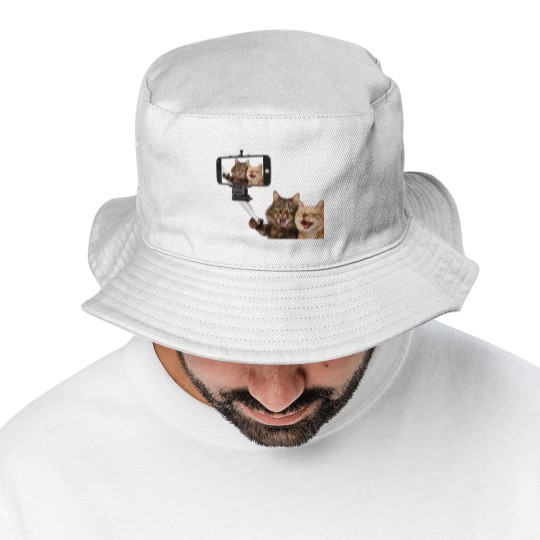 Discover CATS SELFIE PHOTO Bucket Hats
