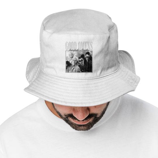 Discover Good Omens Movie Bucket Hats, Aziraphale 2023 Movie Bootleg Bucket Hats