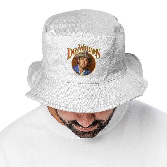Discover Don Williams Retro Vintage Bucket Hats, Don Williams Bucket Hats