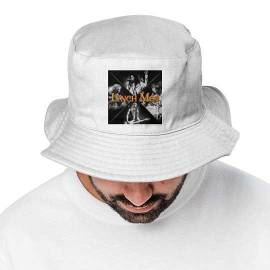 Discover Lynch Mob World Tour Bucket Hats, Vintage Lynch Mob Band Bucket Hats, Retro Lynch Mob Band Bucket Hats