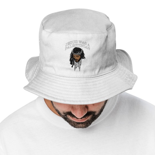 Discover jesus was a palestinian jesus keffiyeh palestine christian t Bucket Hats