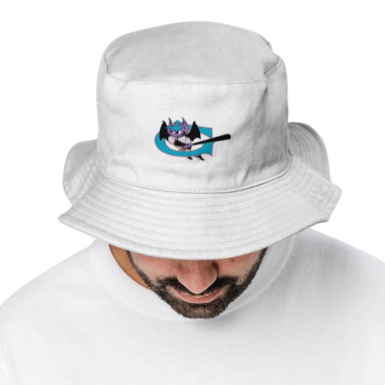Discover Game of Greensboro Bats Baseball Bucket Hats
