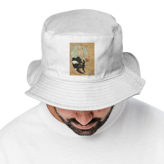 Discover El Caballero de Paris, Heyder Luis Reyes, Backroom Art Bucket Hats