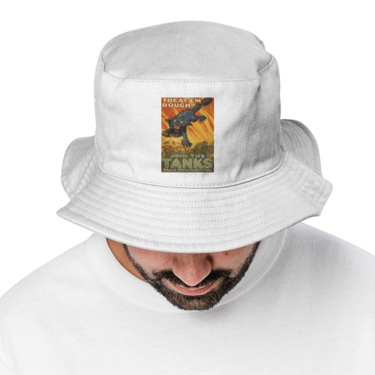 Discover WW1 Propaganda - US Military Vintage Bucket Hats