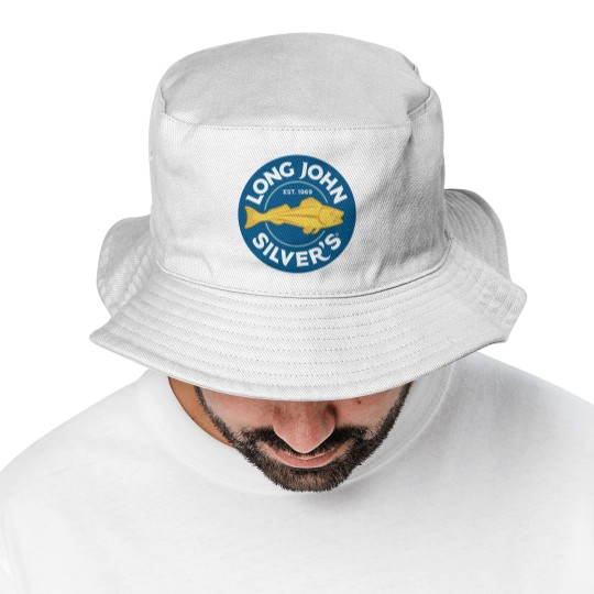 Discover Long John Silvers Restaurant Logo Bucket Hats