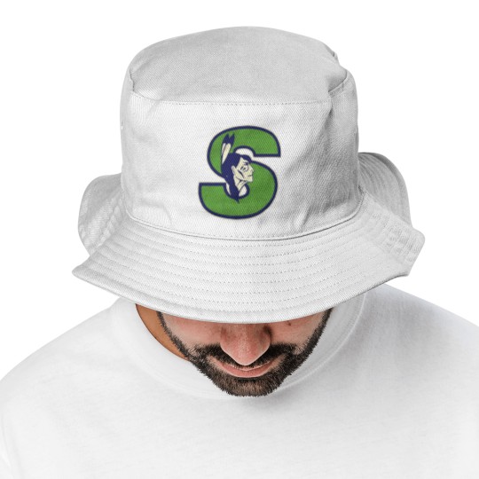 Discover Springfield Indians Retro Defunct Ice Hockey (1) Bucket Hats