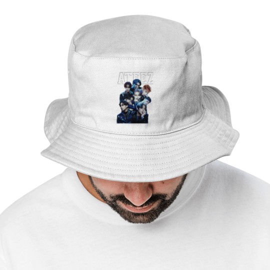 Discover Ateez Vintage Bucket Hats, Ateez Bucket Hats,Ateez Break The Wall Bucket Hats