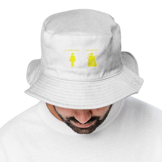 Discover love one woman many guitars funny Bucket Hats