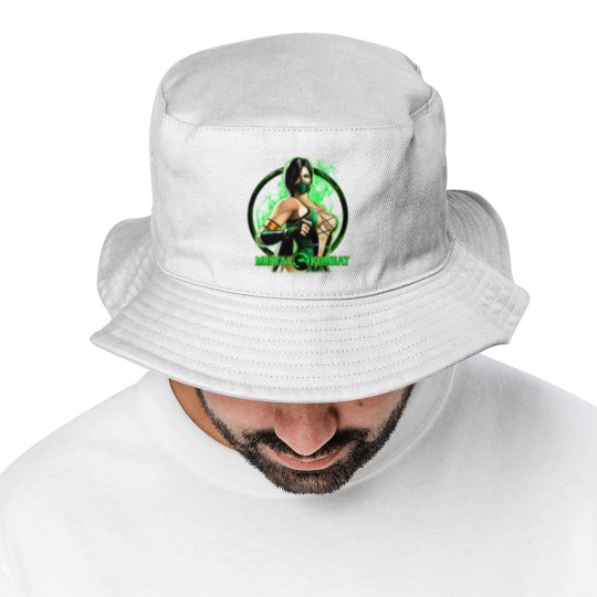 Discover Mortal Kombat Jade Bucket Hats, Mortal Kombat Bucket Hats Fan Gifts, Jade Bucket Hats, Mortal Kombat Game Bucket Hats
