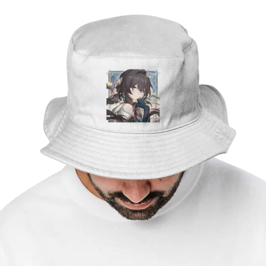 Discover Honkai Star Hail - Ruan Mei  Valentines Day Artwork 2024 Bucket Hats