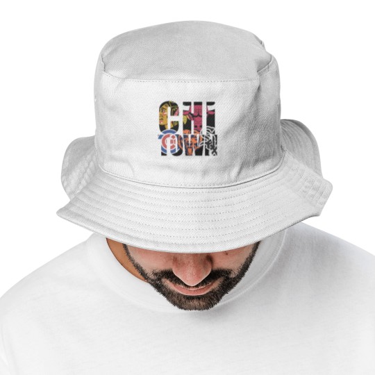 Discover Chicago Bucket Hats - Chi town chicago sports Bucket Hats
