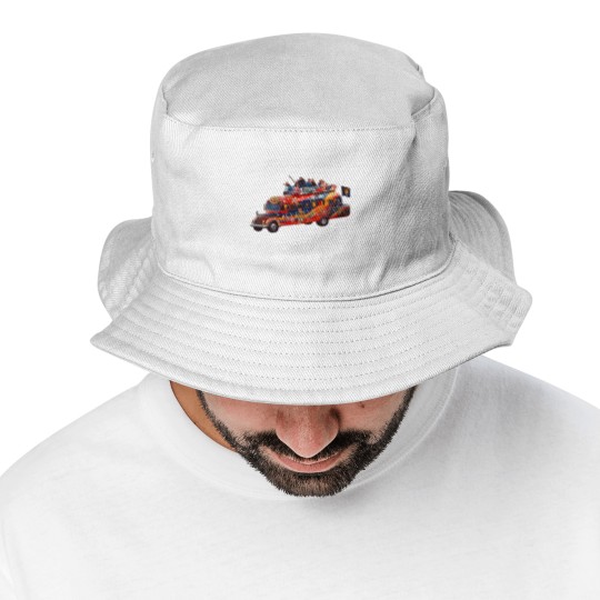 Discover Furthur Bus Bucket Hats