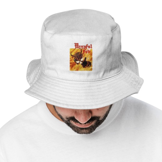 Discover Order mercyful fate don't break the oath'84 king diamand new yellow Bucket Hats Bucket Hats