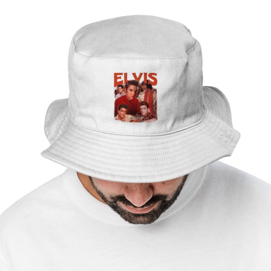 Discover Elvis Presley Music Bucket Hats, Elvis Presley Vintage Retro, Elvis Presley Singer 2023 Gift