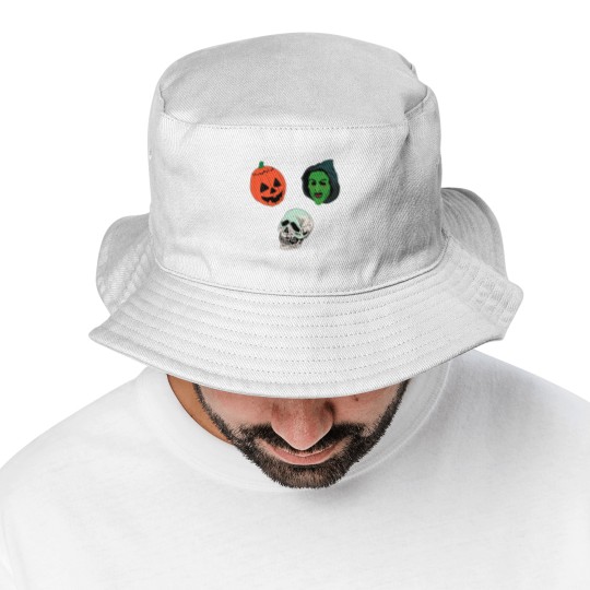 Discover Silver Shamrock Mask Set Bucket Hats