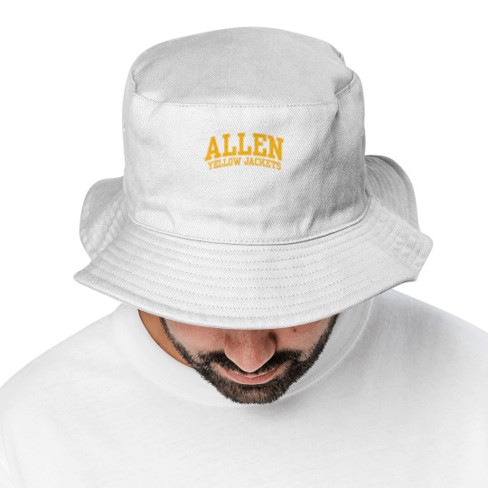 Discover Allen University Yellow Jackets 01 Bucket Hats