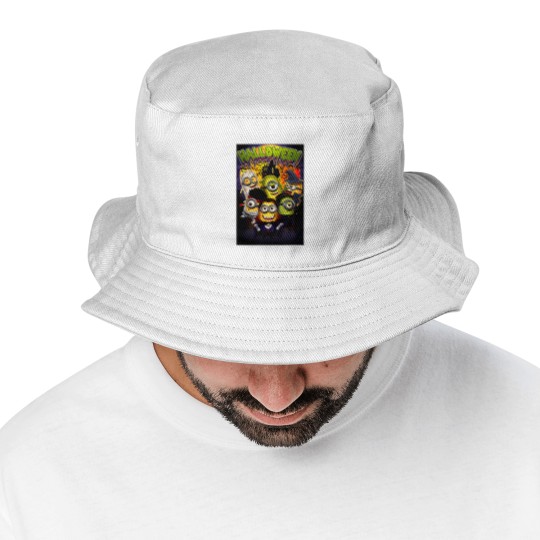 Discover Unisex Halloween Minions Jersey Short Sleeve Bucket Hats