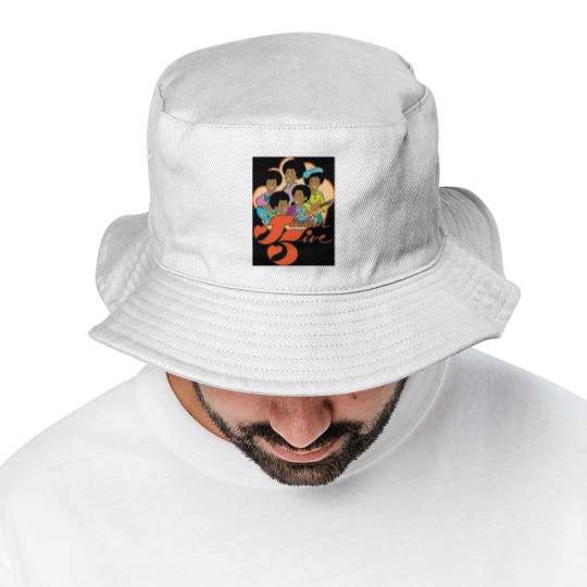 Discover Vintage Jackson 5 70s Cartoon Retro Vintage Style Distressed Bucket Hats