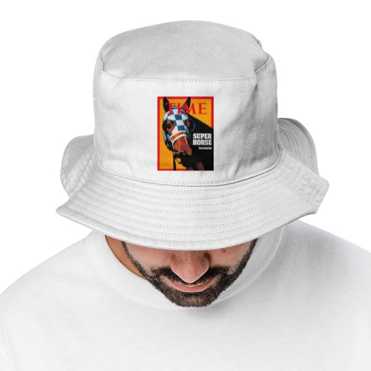 Discover Secretariat Time Magazine Cover 1973 Bucket Hats