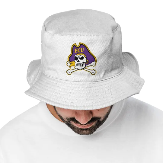 Discover East Carolina-Pirates-Logo Bucket Hats