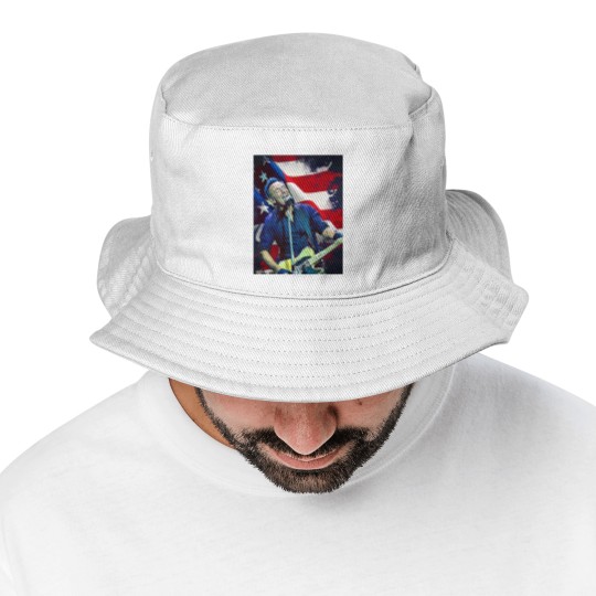 Discover Bruce Springsteen Graphic Bucket Hats  Bruce Springsteen Bucket Hats Tour 2024 Bucket Hats