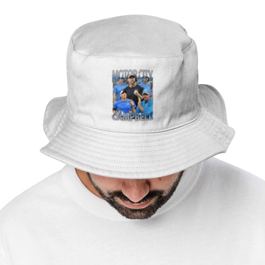 Discover Vintage 90s Graphic Style Motorcity Dan Bucket Hats, Dan Campbell Bucket Hats, Vintage Oversized Sport Bucket Hats