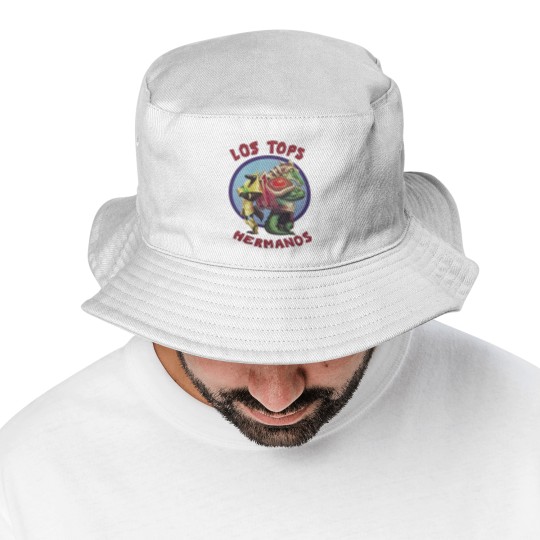 Discover League of Legends Bucket Hats Tops Hermanos - Nasus and Renekton League of Legends Bucket Hats