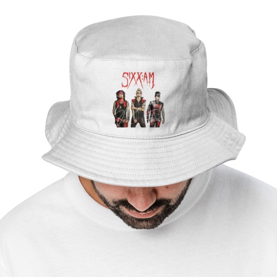 Discover Vintage Sixx AM Band Bucket Hats, Sixx AM Bucket Hats, Sixx AM Signed Men Bucket Hats,