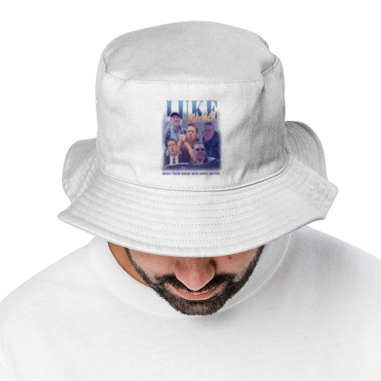 Discover Luke Nichols Vintage Bootleg Bucket Hats, Warm Fresh Bread With Honey Butter Bucket Hats