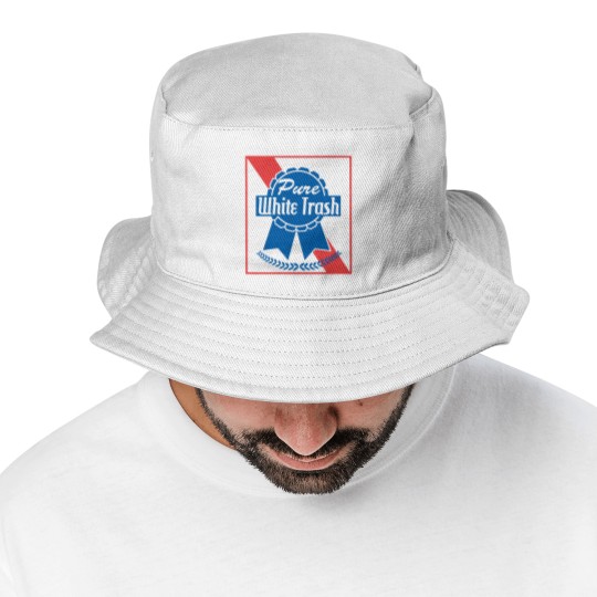Discover Funny Redneck Gift, Pure White Trash Bucket Hats
