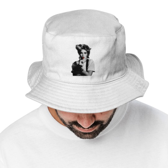 Discover Cool Madonna Lollipop Tour Cotton White Bucket Hats