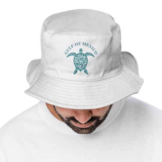 Discover Gulf of Mexico Bucket Hats,  Turtle Bucket Hats, Stay Salty & Resist Bucket Hats