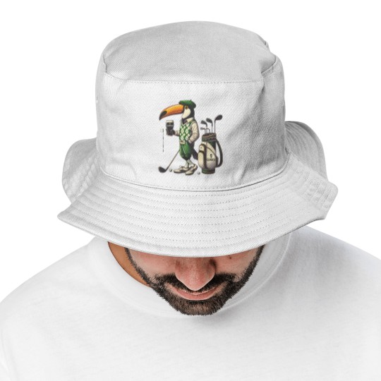 Discover Guinness Golf Irish ToucanBru Unisex Heavy Cotton Bucket Hats