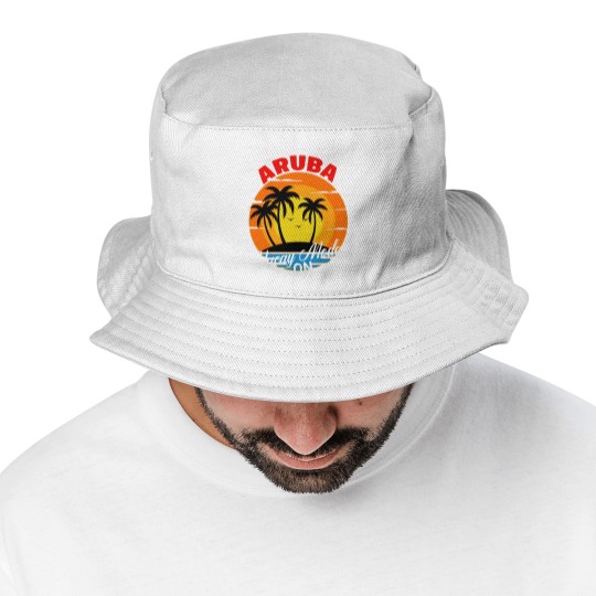 Discover Aruba Bucket Hats Aruba Vacation Bucket Hats
