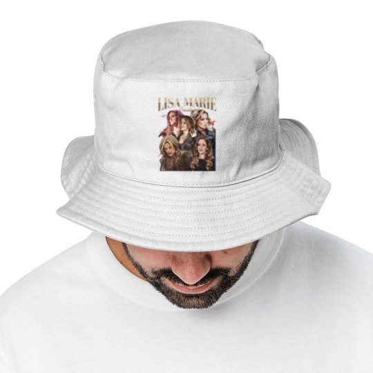 Discover Vintage Style Lisa Marie Presley 90s Vintage Bucket Hats, Lisa Marie Presley Merch