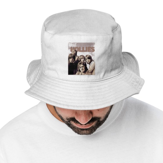 Discover The Hollies  Band Brown Vintage Bucket Hats