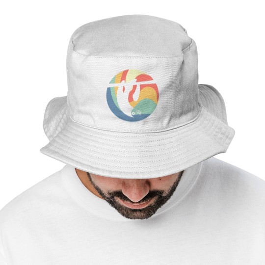 Discover Sloth Vintage Circle Bucket Hats