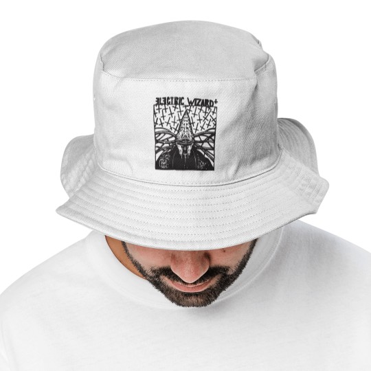 Discover Electric Wizard Sludge Metal Psychedelic Graphic P Bucket Hats