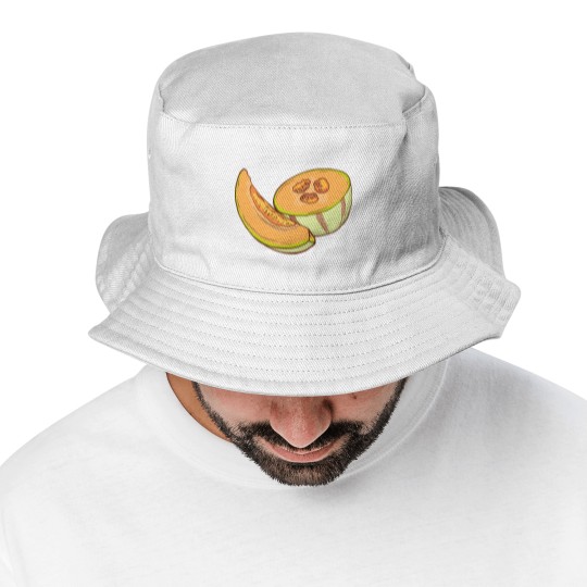 Discover Cantaloupe Melon Bucket Hats