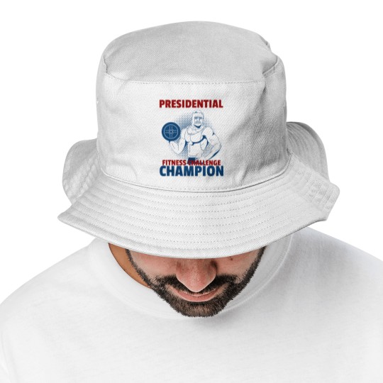 Discover Presidential Fitness Challenge Champ - Roosevelt Bucket Hats