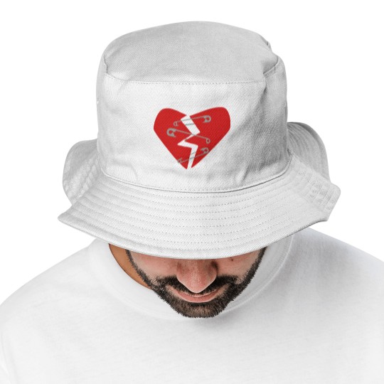 Discover Broken Heart Bucket Hats