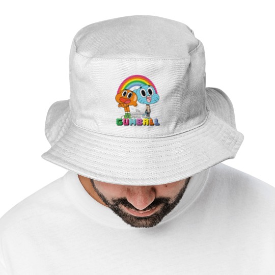 Discover CN The Amazing World Of Gumball Darwin Rainbo 0464 Bucket Hats