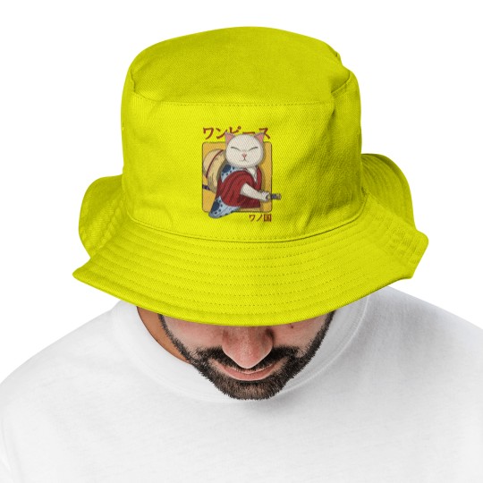 Discover Samurai Neko - Samurai Cat - Bucket Hats
