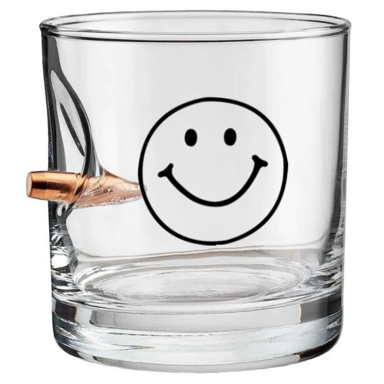 Discover Smiley Face Bullet Whiskey Glasses